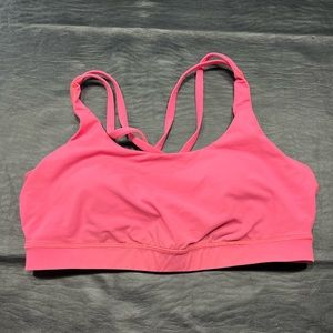 Pink Lulu Lemon Bra